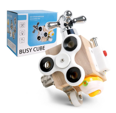 Ecotoys Cubo Ocupado | Aprender jugando - Juguete para llevar